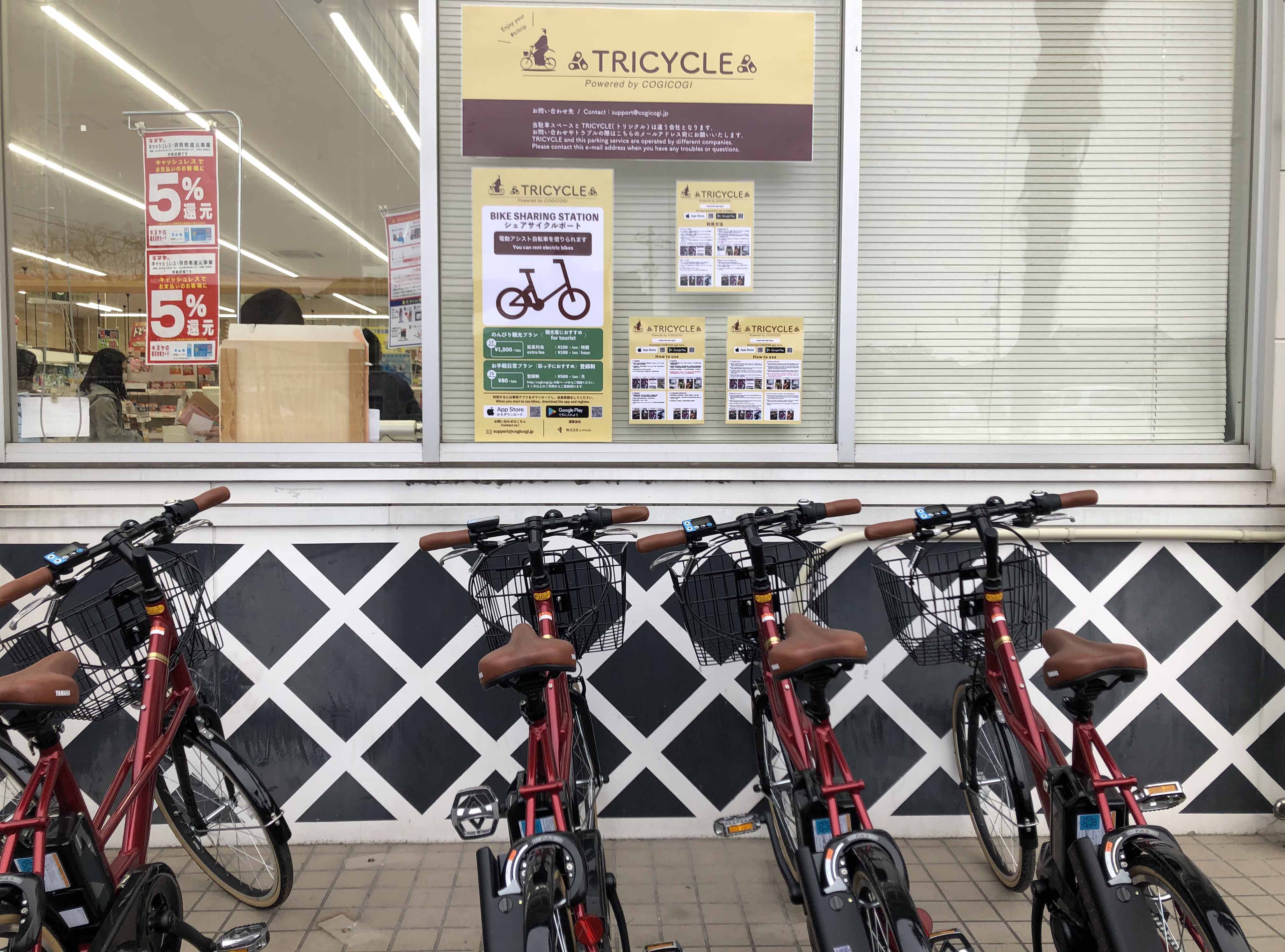 Hagi bike rental port