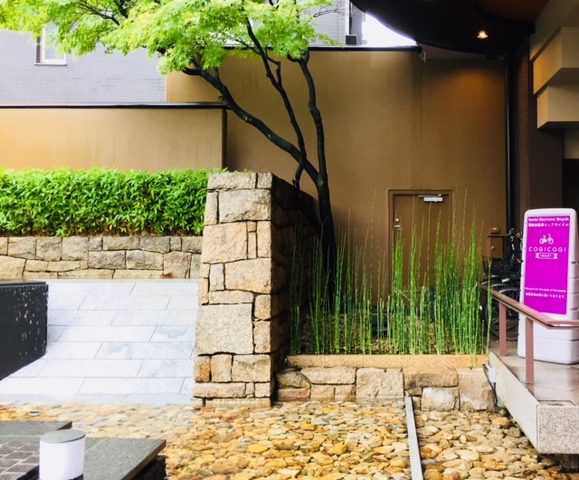 Bike rental port in Kyoto